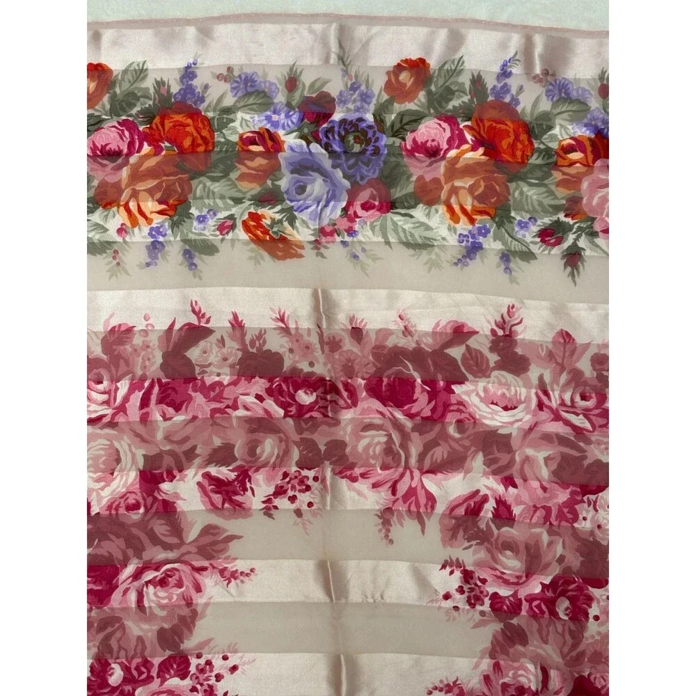 Vintage YSL Yves Saint Laurent Silk Square Scarf 33